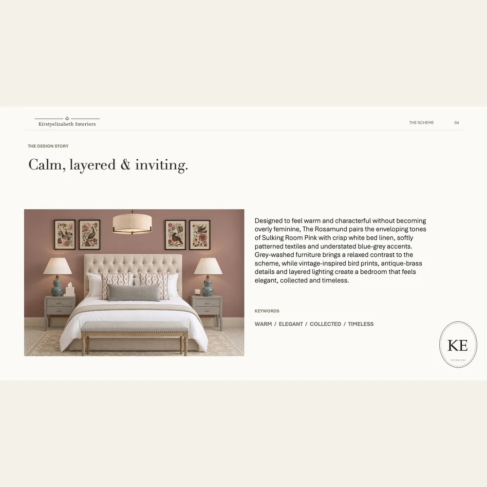 The Rosamund | Ready-to-Shop Master Bedroom Scheme - Image 3